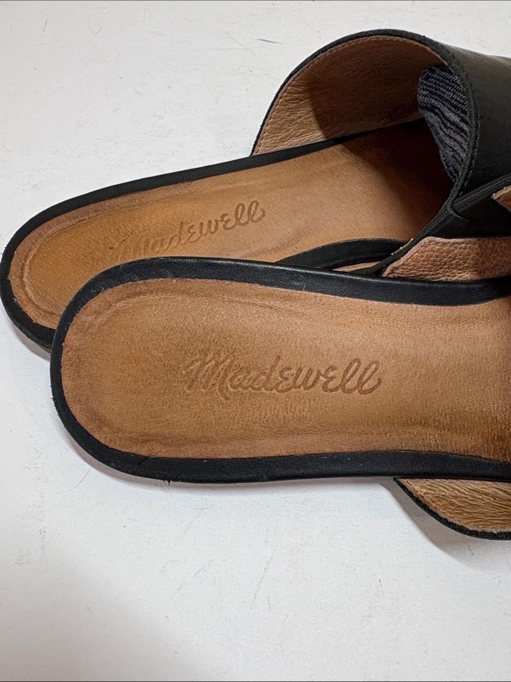Madewell Black Leather “the Cory” Mules, 8.5 - Picture 2 of 10